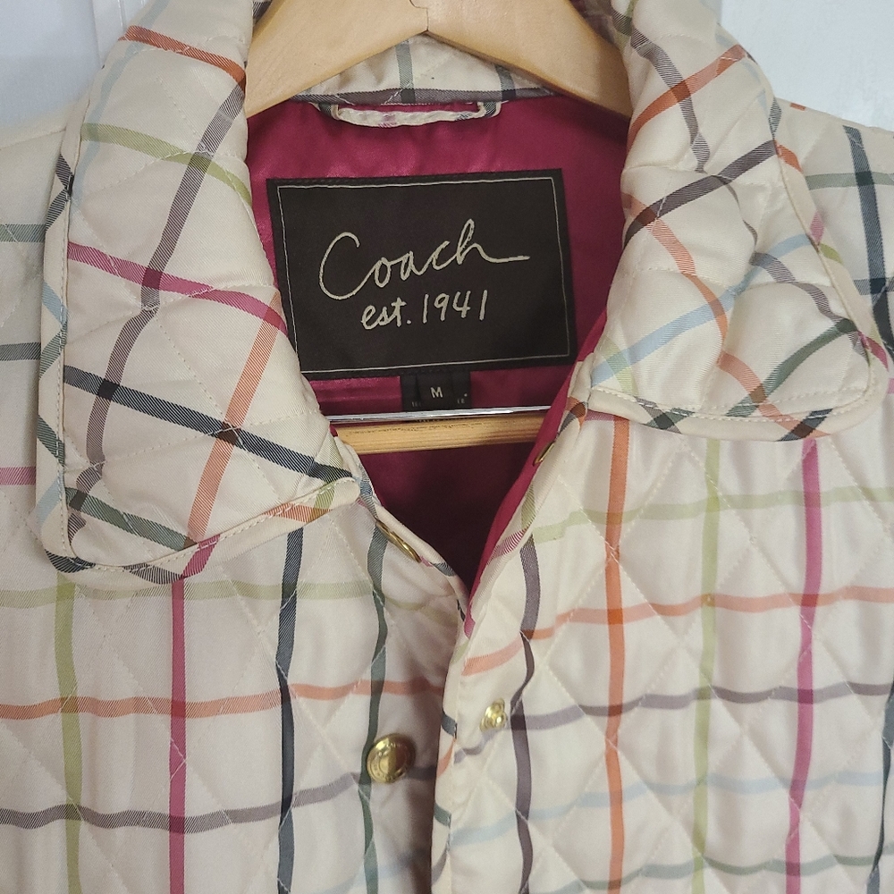 SOLD***Coach jacket - Picture 2 of 5